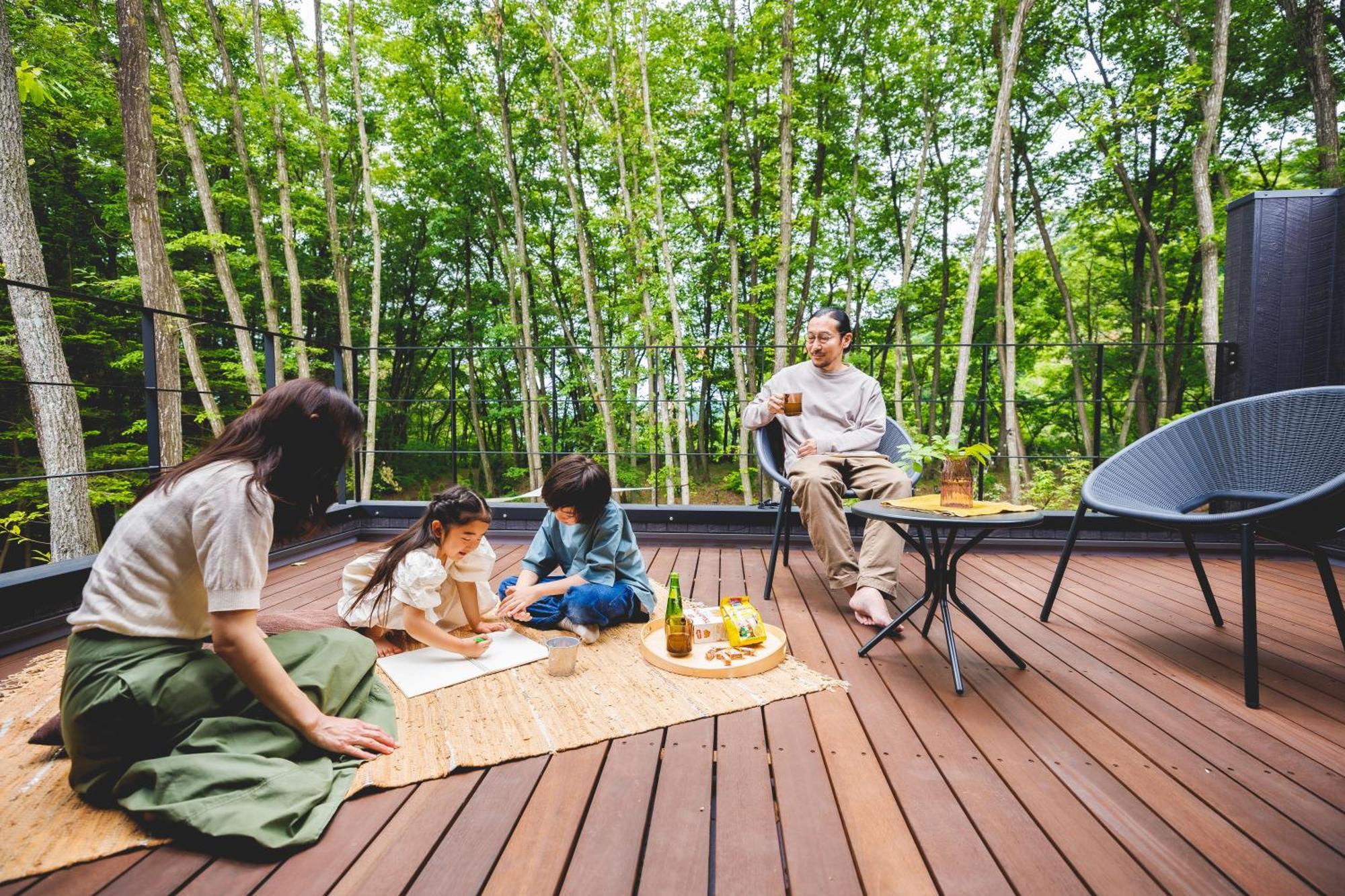 Sauna Forest Cabin 軽井沢 御代田　Mori-Asobi Oiwake Ngoại thất bức ảnh