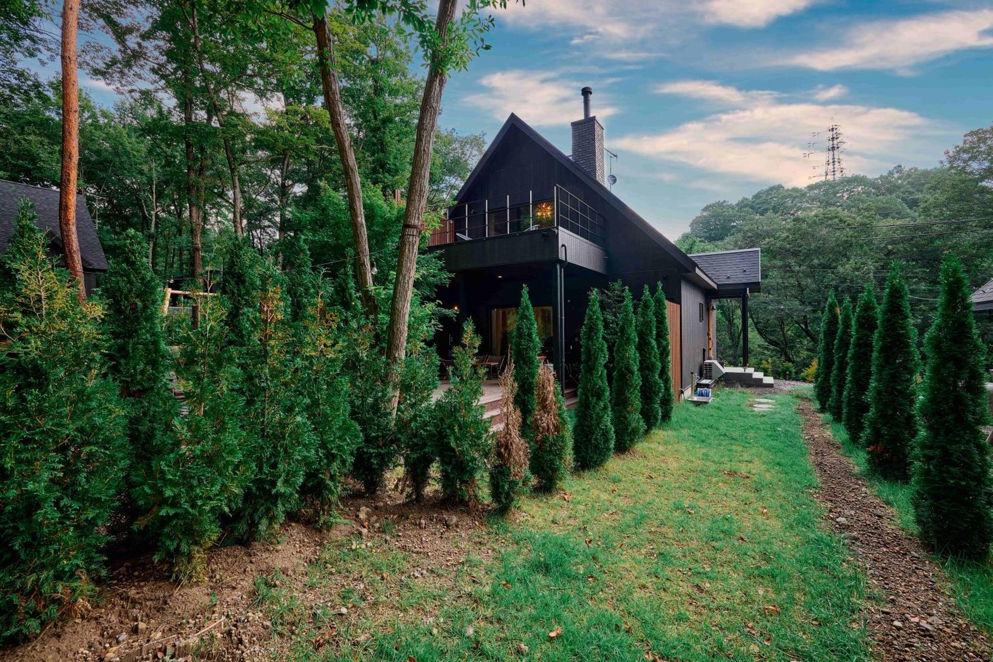 Sauna Forest Cabin 軽井沢 御代田　Mori-Asobi Oiwake Ngoại thất bức ảnh